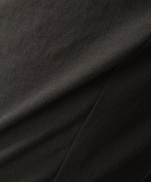 RAGEBLUE（レイジブルー）の「＜セットアップ着用可能＞シャリテック/リネンタッチイージースラックス/936417（スラックス・メンズ・ブラック/ダークグリーン/グレー系その他/キャメル・SMALL/MEDIUM/LARGE）」の6枚目の写真