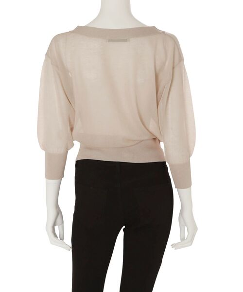 MERCURYDUO(マーキュリーデュオ)の「コンパクトシアーカーディガン(カーディガン/ボレロ・レディース・ベージュ/ブラウン/オフホワイト/ライム・FREE)」の22枚目の写真