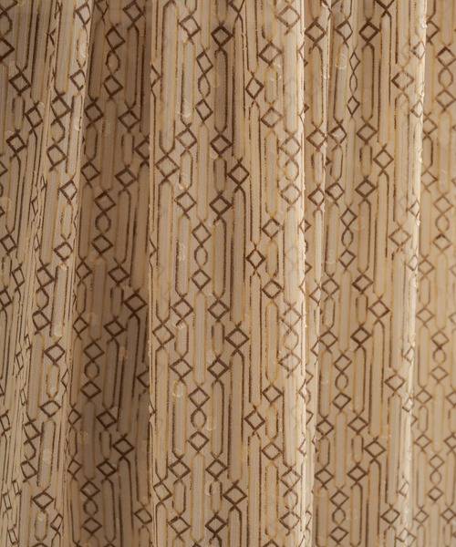 CAPRICIEUX LE'MAGE（カプリシューレマージュ）の「2WAYシアーキカワンピース（ワンピース・レディース・ブラック/ベージュ・FREE）」の3枚目の写真