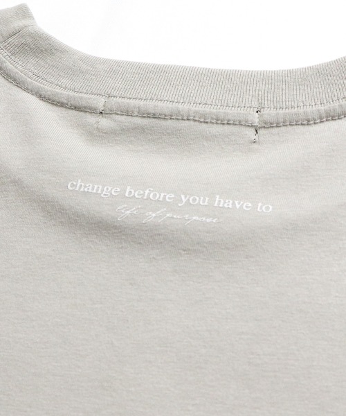 Confirm(コンファーム)の「Confirm / コンファーム ビッグ刺繍ロゴT(Tシャツ/カットソー・メンズ・ホワイト/ブラック/ベージュ・M/L)」の9枚目の写真