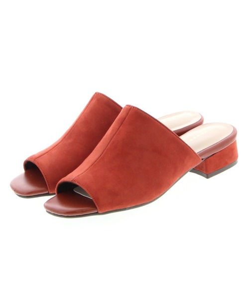 JELLY BEANS（ジェリービーンズ）の「シンプルミュールサンダル(210-30307)JELLY BEANS(ジェリービーンズ)（サンダル・レディース・ブラック/オレンジ/グレイッシュベージュ・LL/S/M/L）」の3枚目の写真