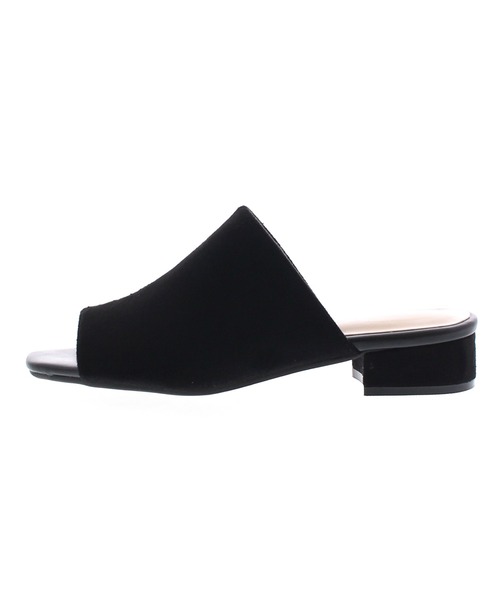 JELLY BEANS（ジェリービーンズ）の「シンプルミュールサンダル(210-30307)JELLY BEANS(ジェリービーンズ)（サンダル・レディース・ブラック/オレンジ/グレイッシュベージュ・LL/S/M/L）」の4枚目の写真