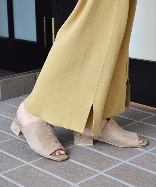 JELLY BEANS（ジェリービーンズ）の「シンプルミュールサンダル(210-30307)JELLY BEANS(ジェリービーンズ)（サンダル・レディース・ブラック/オレンジ/グレイッシュベージュ・LL/S/M/L）」の13枚目の写真