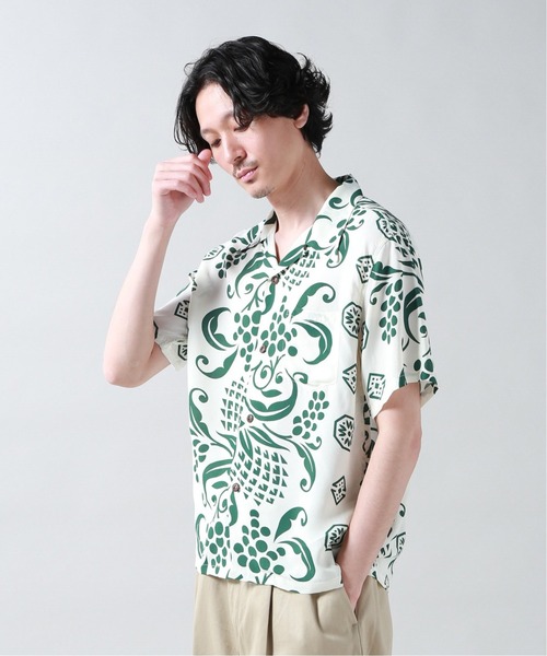 SUN SURF(サンサーフ)の「【SUN SURF / サンサーフ】ISLAND PAREU DESIGN(シャツ/ブラウス・メンズ・ホワイト・MEDIUM/LARGE/X-LARGE)」の1枚目の写真