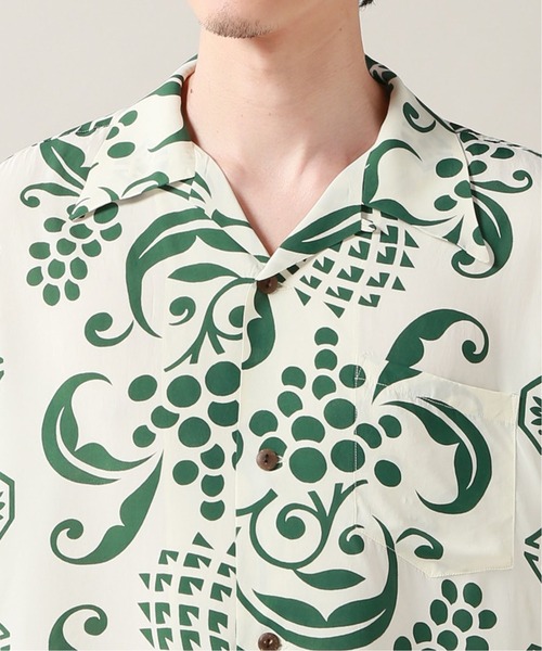 SUN SURF(サンサーフ)の「【SUN SURF / サンサーフ】ISLAND PAREU DESIGN(シャツ/ブラウス・メンズ・ホワイト・MEDIUM/LARGE/X-LARGE)」の6枚目の写真