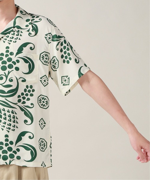 SUN SURF(サンサーフ)の「【SUN SURF / サンサーフ】ISLAND PAREU DESIGN(シャツ/ブラウス・メンズ・ホワイト・MEDIUM/LARGE/X-LARGE)」の8枚目の写真