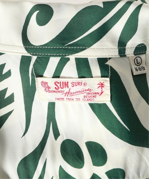 SUN SURF(サンサーフ)の「【SUN SURF / サンサーフ】ISLAND PAREU DESIGN(シャツ/ブラウス・メンズ・ホワイト・MEDIUM/LARGE/X-LARGE)」の13枚目の写真