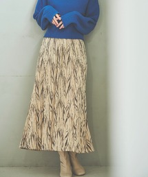 FREE'S MART | ◆ゼブラ柄ワッシャープリーツスカート(スカート)