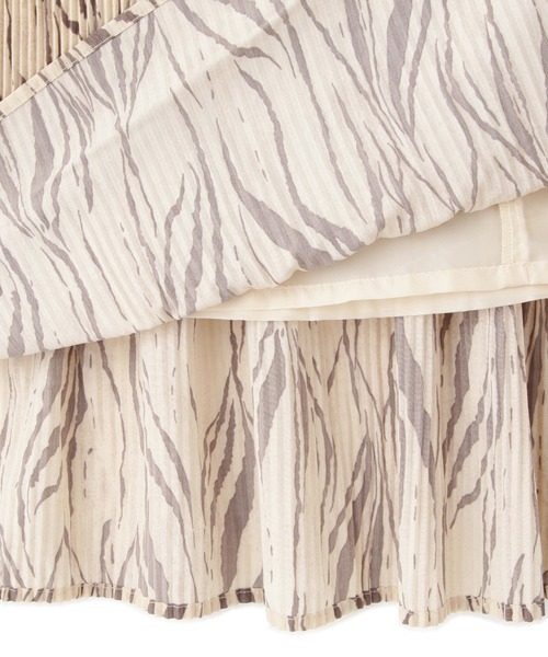 FREE'S MART(フリーズマート)の「◆ゼブラ柄ワッシャープリーツスカート(スカート・レディース・ベージュ系その他/ブラウン系その他・FREE)」の14枚目の写真