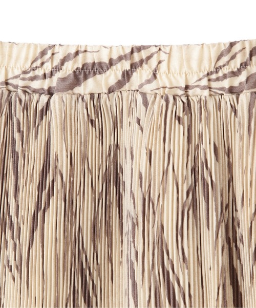 FREE'S MART(フリーズマート)の「◆ゼブラ柄ワッシャープリーツスカート(スカート・レディース・ベージュ系その他/ブラウン系その他・FREE)」の17枚目の写真