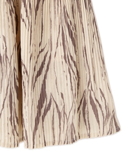 FREE'S MART(フリーズマート)の「◆ゼブラ柄ワッシャープリーツスカート(スカート・レディース・ベージュ系その他/ブラウン系その他・FREE)」の15枚目の写真