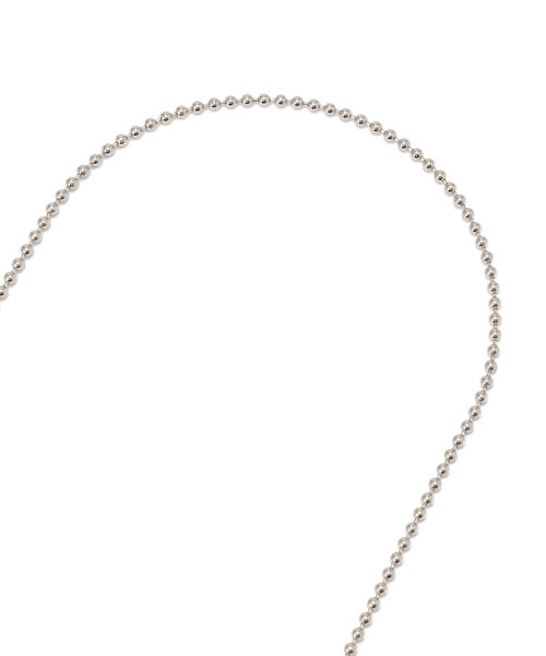 MANASTASH（マナスタッシュ）の「MANASTASH/マナスタッシュ　 2WAY FACE MASK & GLASS STRAP ボールチェーン　2ウェイマスク＆サングラスストラップ（マスク・メンズ・シルバー・FREE）」の7枚目の写真