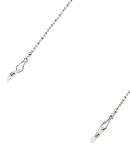 MANASTASH（マナスタッシュ）の「MANASTASH/マナスタッシュ　 2WAY FACE MASK & GLASS STRAP ボールチェーン　2ウェイマスク＆サングラスストラップ（マスク・メンズ・シルバー・FREE）」の9枚目の写真