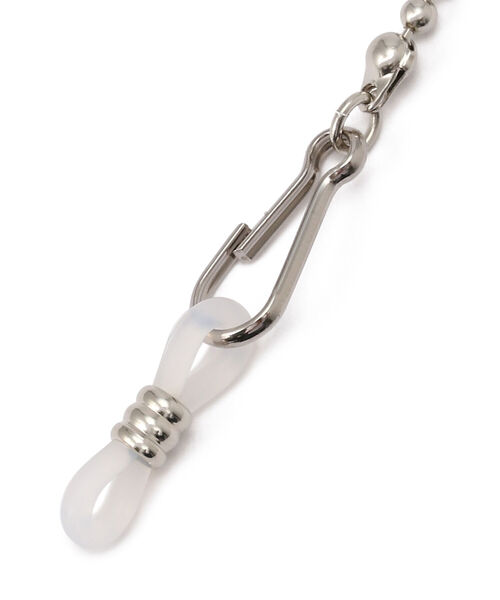 MANASTASH（マナスタッシュ）の「MANASTASH/マナスタッシュ　 2WAY FACE MASK & GLASS STRAP ボールチェーン　2ウェイマスク＆サングラスストラップ（マスク・メンズ・シルバー・FREE）」の10枚目の写真