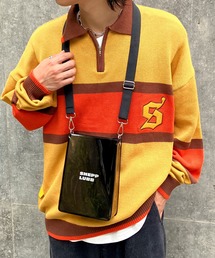 【Snap club】シルバーシートPVC メタリックショルダーバック