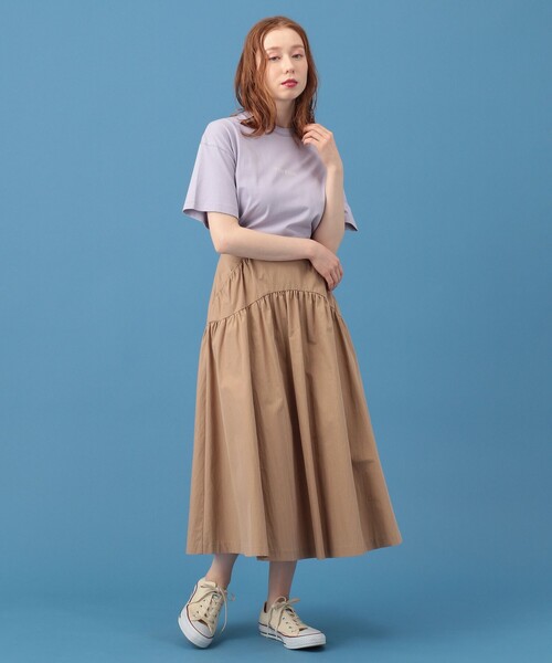 DEICY(デイシー)の「ギャザーボリュームミディスカート(スカート・レディース・ベージュ/ピンクベージュ/グリーン・0/1)」の17枚目の写真