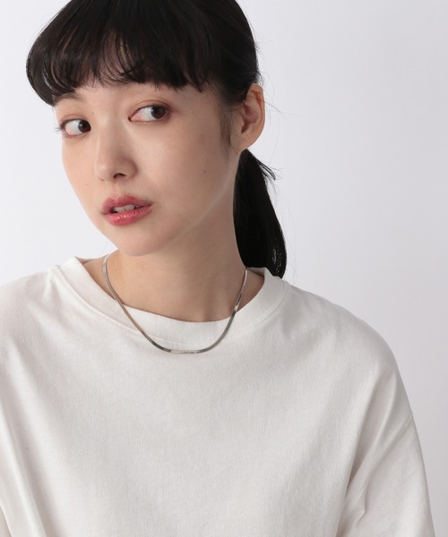 LOWRYS FARM（ローリーズファーム）の「スネークチェーンネックレス　214531（ネックレス・レディース・シルバー/ゴールド・FREE）」の4枚目の写真