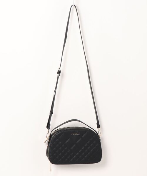 FIORELLI（フィオレッリ）の「【FIORELLI/フィオレッリ】キルティングミニポッシェ（ショルダーバッグ・レディース・ブラック/グレー・FREE）」の6枚目の写真