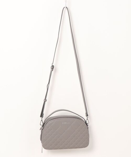 FIORELLI（フィオレッリ）の「【FIORELLI/フィオレッリ】キルティングミニポッシェ（ショルダーバッグ・レディース・ブラック/グレー・FREE）」の7枚目の写真