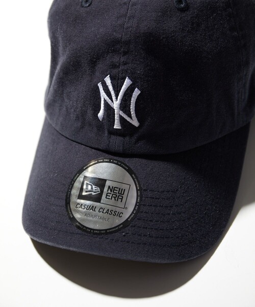 NEW ERA(ニューエラ)の「NEW ERA/ニューエラ CASUAL CLASSICS NYヤンキース(キャップ・メンズ・ブラック・フリ-)」の2枚目の写真