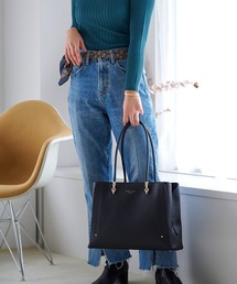 Samantha Thavasa | アベクトア Large（Leather square tote）(トートバッグ)