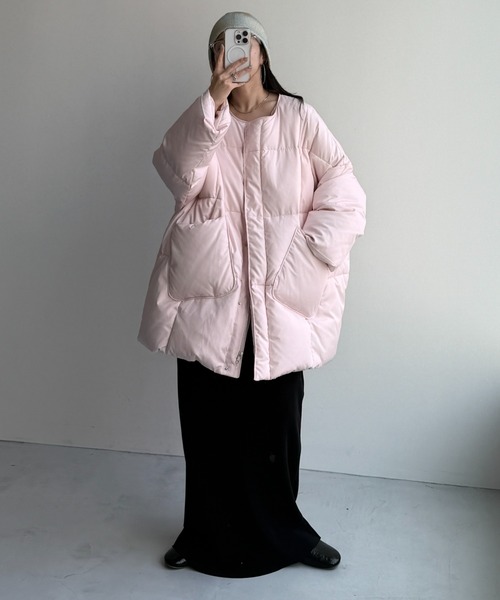 【セール】【選べるポケット】perfect silhouette down / パーフェクトシルエットダウン（ダウンジャケット/コート）｜wee9s（ウィークス）