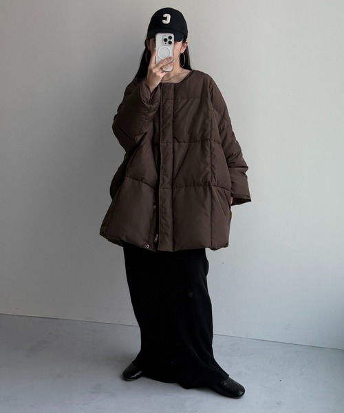 【セール】【選べるポケット】perfect silhouette down / パーフェクトシルエットダウン（ダウンジャケット/コート）｜wee9s（ウィークス）