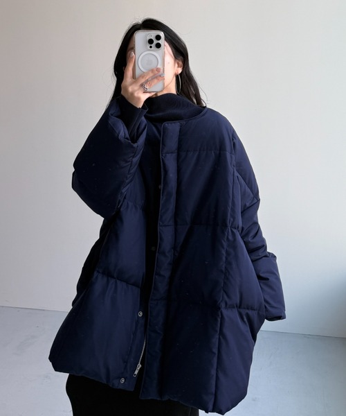 【セール】【選べるポケット】perfect silhouette down / パーフェクトシルエットダウン（ダウンジャケット/コート）｜wee9s（ウィークス）
