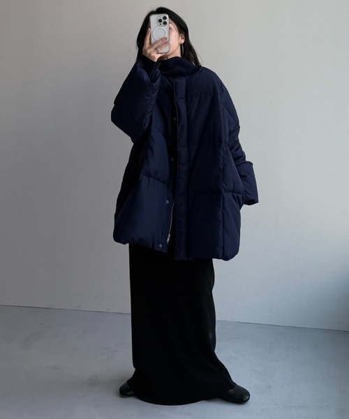 【セール】【選べるポケット】perfect silhouette down / パーフェクトシルエットダウン（ダウンジャケット/コート）｜wee9s（ウィークス）