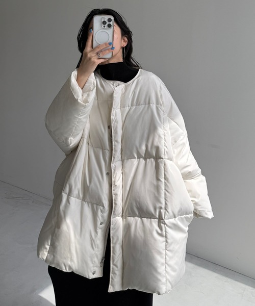 【セール】【選べるポケット】perfect silhouette down / パーフェクトシルエットダウン（ダウンジャケット/コート）｜wee9s（ウィークス）