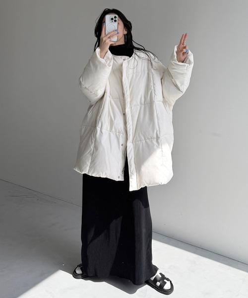 【セール】【選べるポケット】perfect silhouette down / パーフェクトシルエットダウン（ダウンジャケット/コート）｜wee9s（ウィークス）