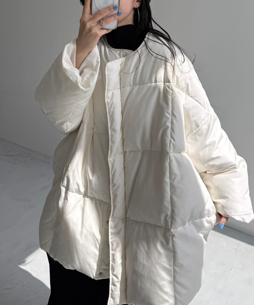 【セール】【選べるポケット】perfect silhouette down / パーフェクトシルエットダウン（ダウンジャケット/コート）｜wee9s（ウィークス）