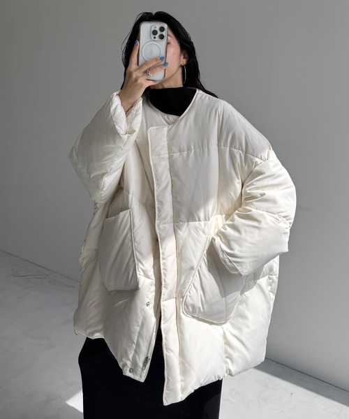 【セール】【選べるポケット】perfect silhouette down / パーフェクトシルエットダウン（ダウンジャケット/コート）｜wee9s（ウィークス）