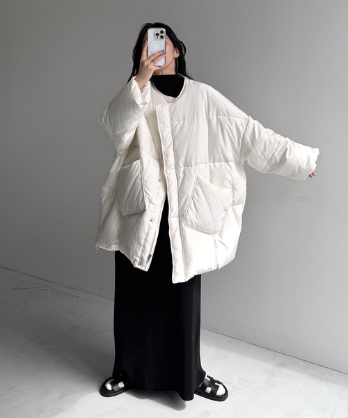 wee9s ダウンジャケット　ウィークス wee9s（ウィークス）の「【選べるポケット】perfect silhouette