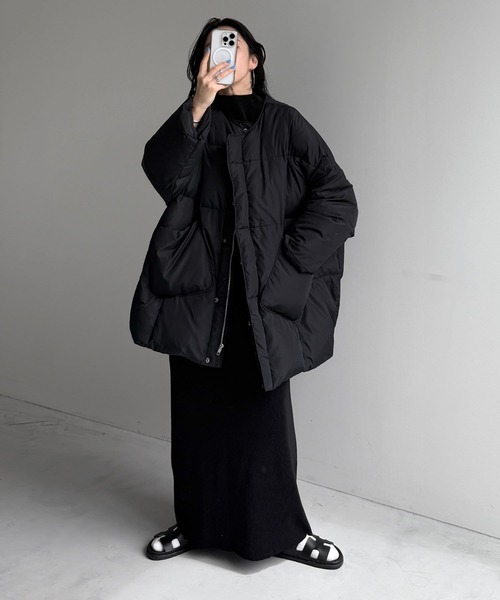 wee9s パーフェクトシルエットダウン セール】【選べるポケット】perfect silhouette down / パーフェクト