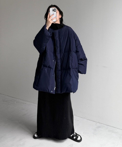 【セール】【選べるポケット】perfect silhouette down / パーフェクトシルエットダウン（ダウンジャケット/コート）｜wee9s（ウィークス）