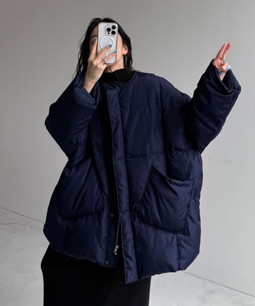 【セール】【選べるポケット】perfect silhouette down / パーフェクトシルエットダウン（ダウンジャケット/コート）｜wee9s（ウィークス）