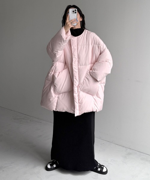 【セール】【選べるポケット】perfect silhouette down / パーフェクトシルエットダウン（ダウンジャケット/コート）｜wee9s（ウィークス）