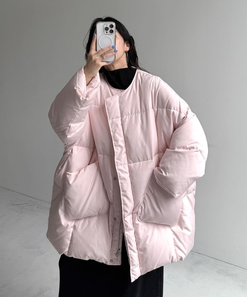 【セール】【選べるポケット】perfect silhouette down / パーフェクトシルエットダウン（ダウンジャケット/コート）｜wee9s（ウィークス）