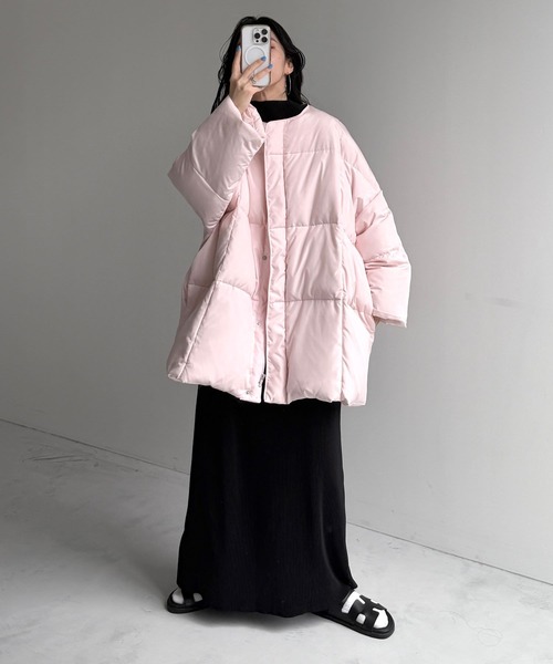 【セール】【選べるポケット】perfect silhouette down / パーフェクトシルエットダウン（ダウンジャケット/コート）｜wee9s（ウィークス）