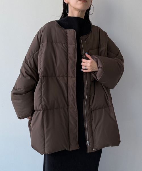 【セール】【選べるポケット】perfect silhouette down / パーフェクトシルエットダウン（ダウンジャケット/コート）｜wee9s（ウィークス）