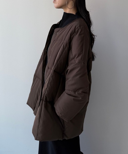 【セール】【選べるポケット】perfect silhouette down / パーフェクトシルエットダウン（ダウンジャケット/コート）｜wee9s（ウィークス）