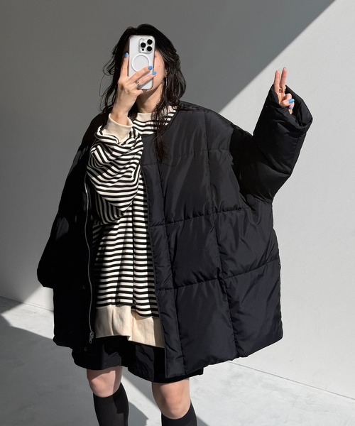 【セール】【選べるポケット】perfect silhouette down / パーフェクトシルエットダウン（ダウンジャケット/コート）｜wee9s（ウィークス）