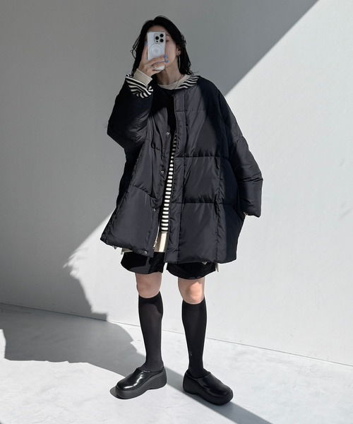 【セール】【選べるポケット】perfect silhouette down / パーフェクトシルエットダウン（ダウンジャケット/コート）｜wee9s（ウィークス）