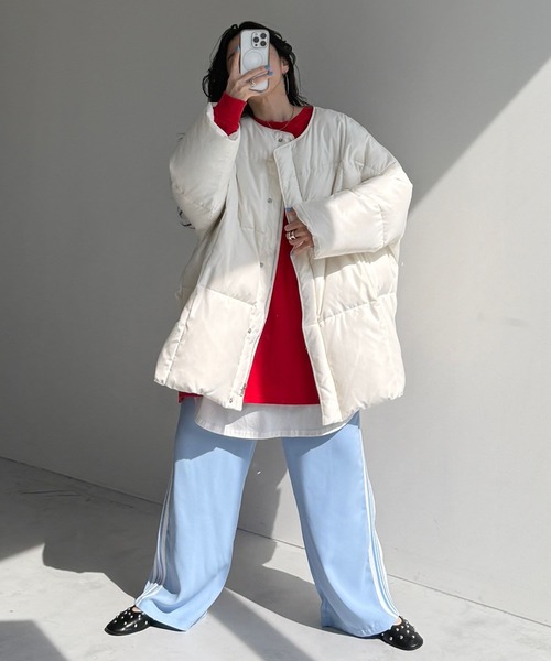 【セール】【選べるポケット】perfect silhouette down / パーフェクトシルエットダウン（ダウンジャケット/コート）｜wee9s（ウィークス）