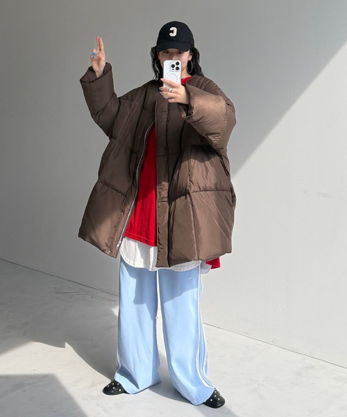 【セール】【選べるポケット】perfect silhouette down / パーフェクトシルエットダウン（ダウンジャケット/コート）｜wee9s（ウィークス）