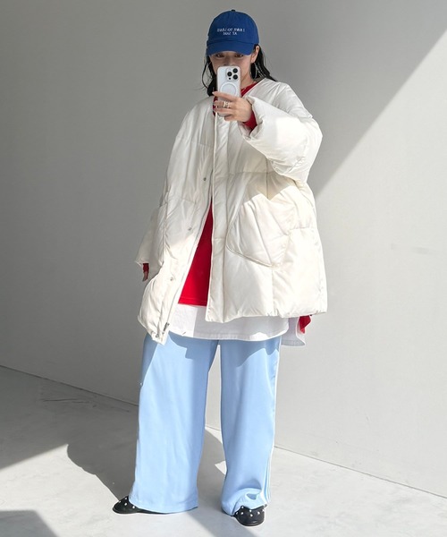 【セール】【選べるポケット】perfect silhouette down / パーフェクトシルエットダウン（ダウンジャケット/コート）｜wee9s（ウィークス）