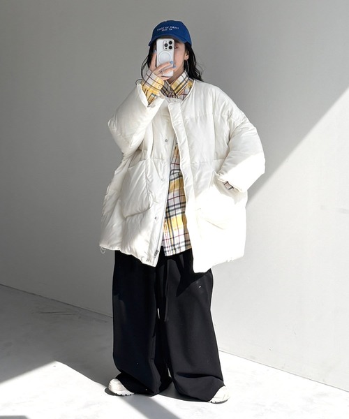 【セール】【選べるポケット】perfect silhouette down / パーフェクトシルエットダウン（ダウンジャケット/コート）｜wee9s（ウィークス）