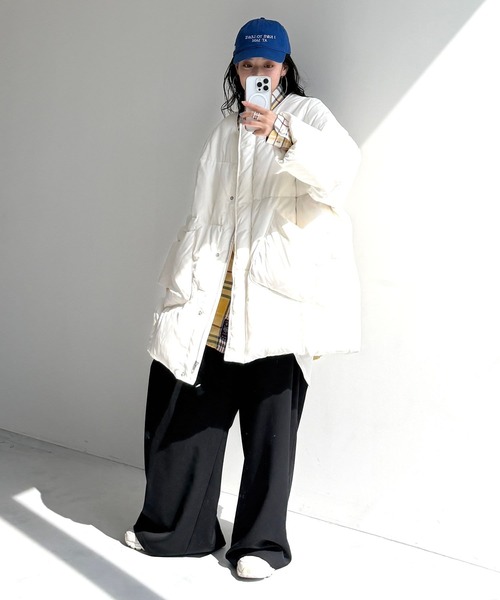 【セール】【選べるポケット】perfect silhouette down / パーフェクトシルエットダウン（ダウンジャケット/コート）｜wee9s（ウィークス）