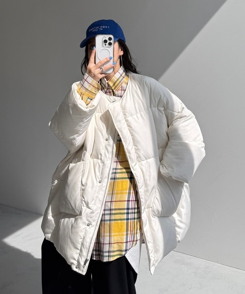 【セール】【選べるポケット】perfect silhouette down / パーフェクトシルエットダウン（ダウンジャケット/コート）｜wee9s（ウィークス）